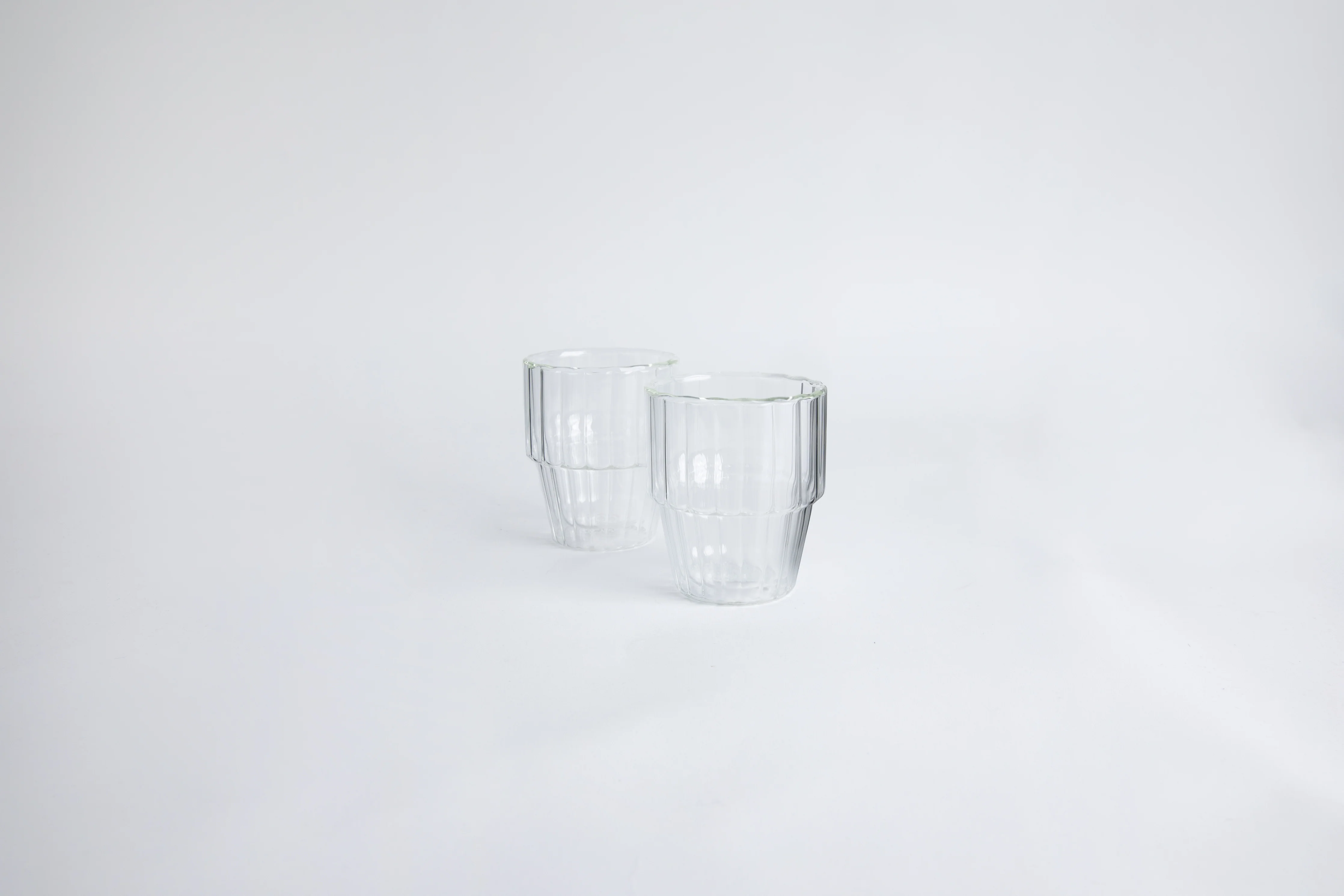 Double Wall Stackable Glass (2pcs)