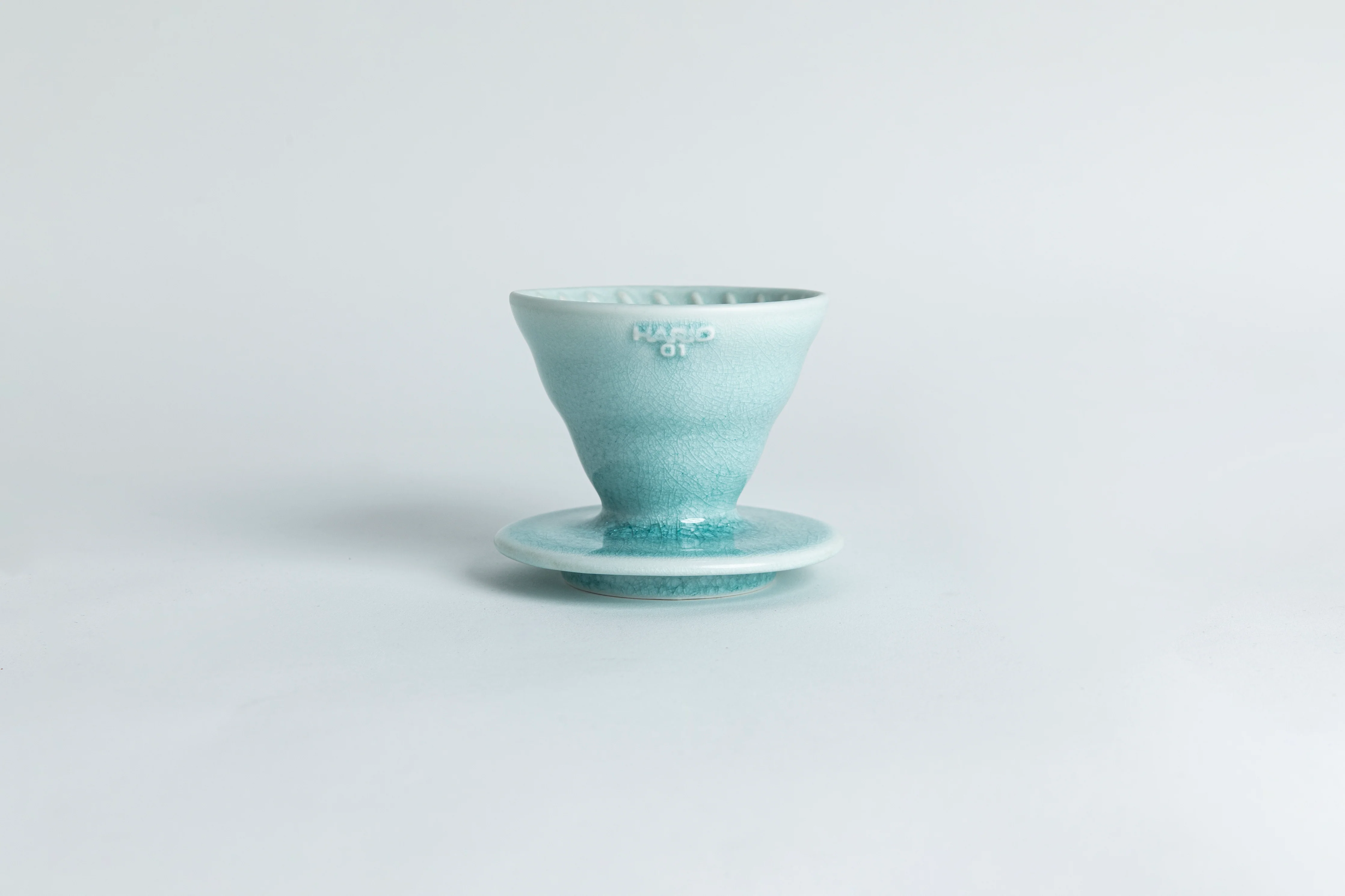 V60 Ceramic Coffee Dripper 01 Ice Crackle