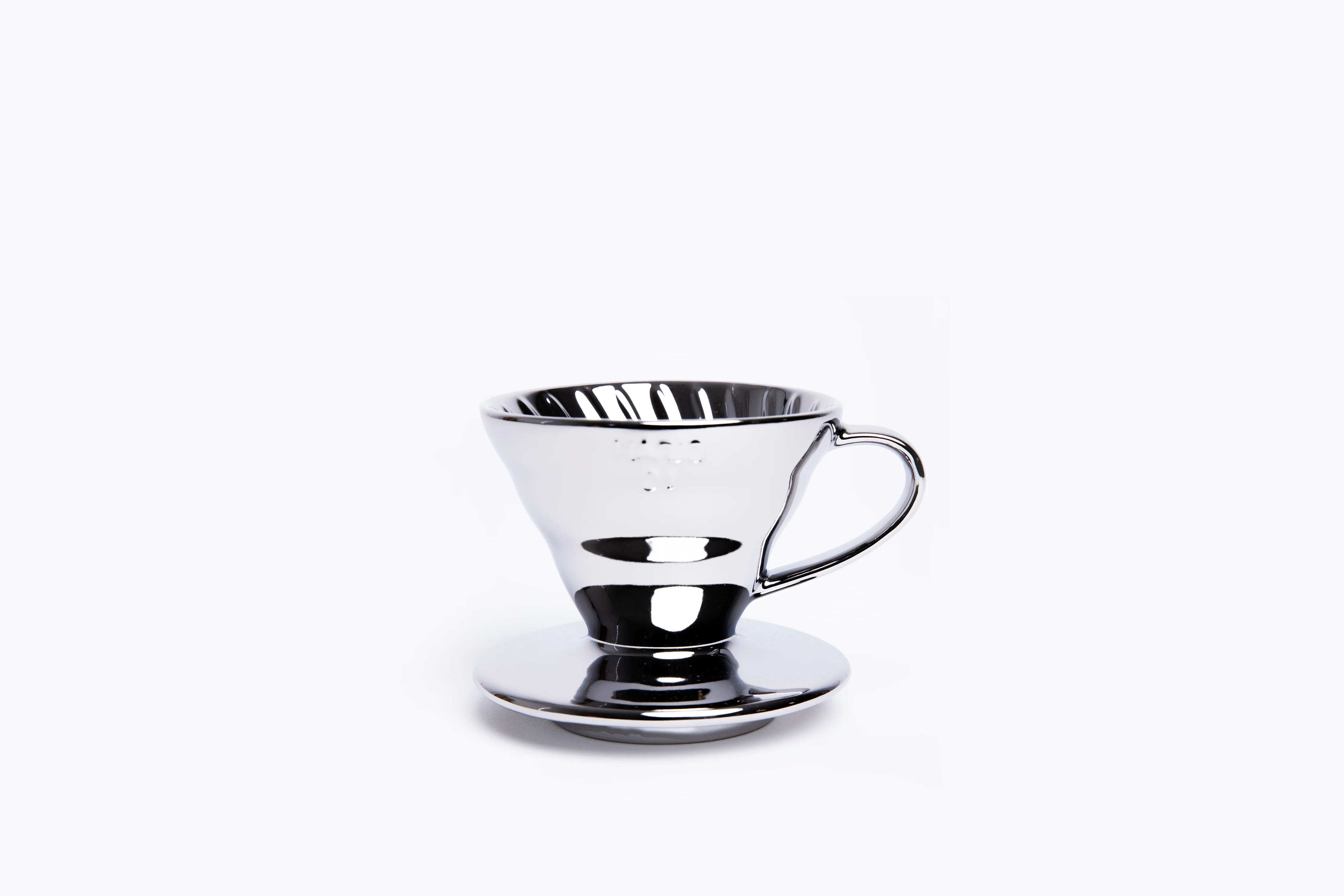 V60 Ceramic Coffee Dripper 01 - Metallic Colors - Image 2