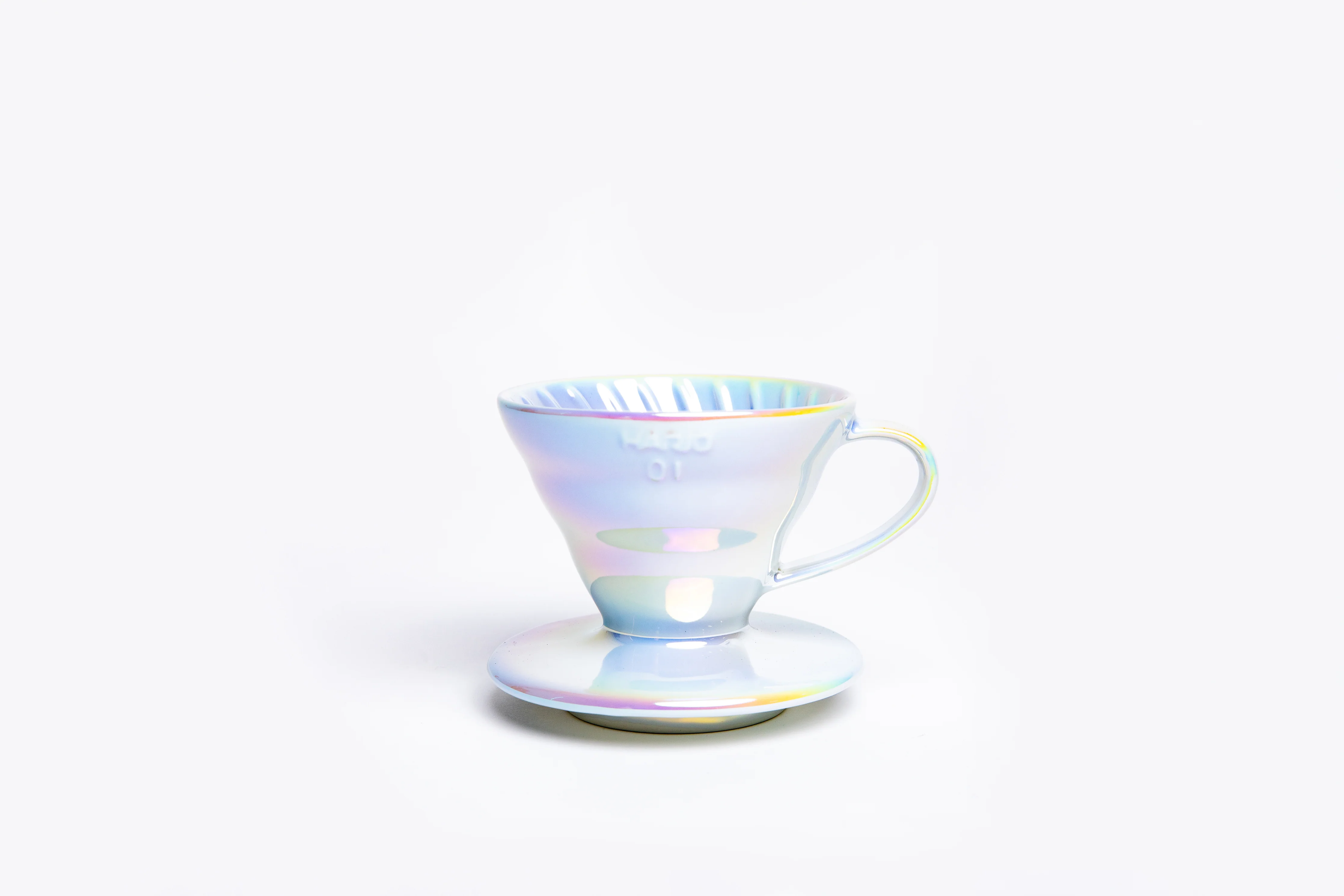 V60 Ceramic Coffee Dripper 01 - Metallic Colors - Image 3
