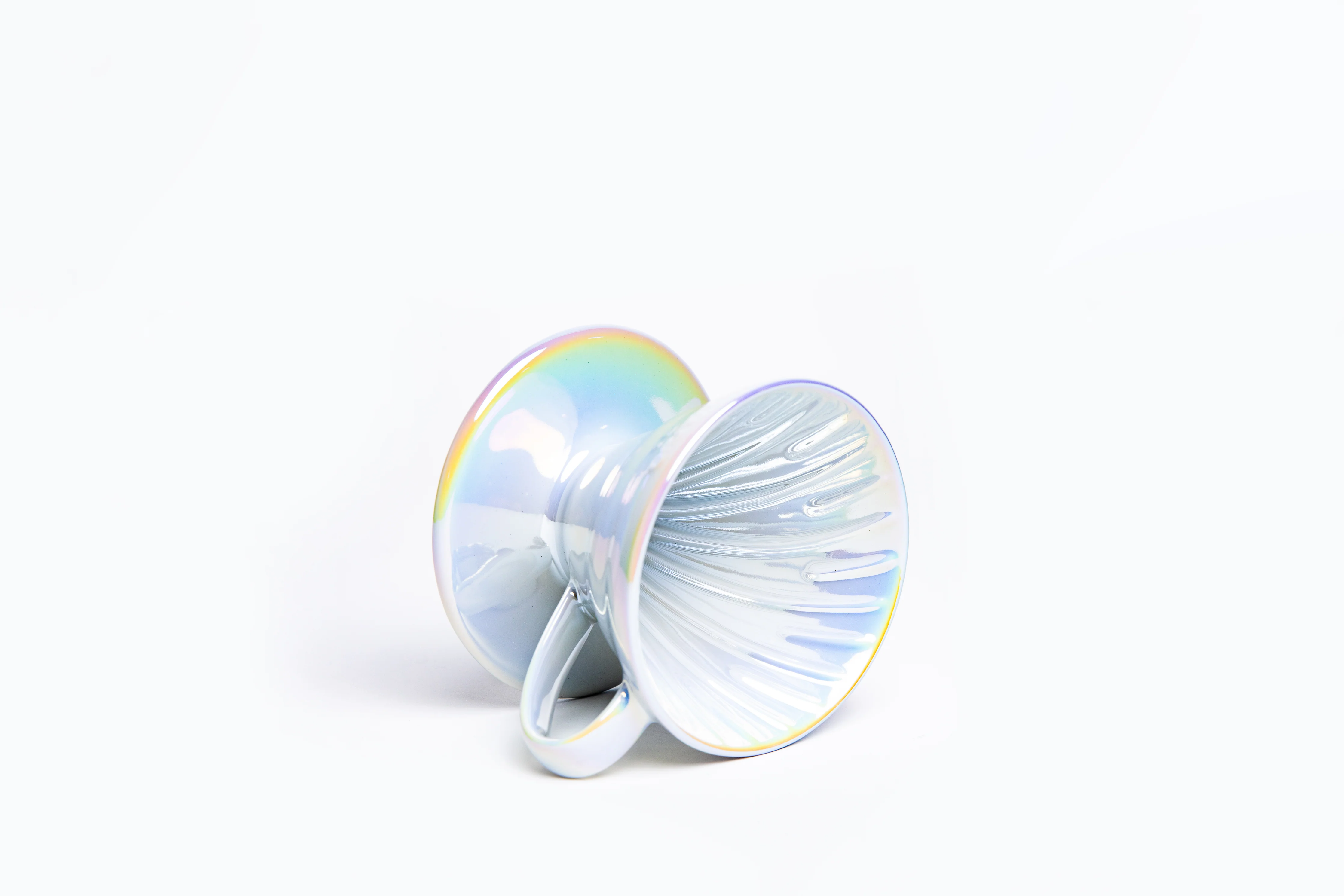 V60 Ceramic Coffee Dripper 01 - Metallic Colors - Image 5