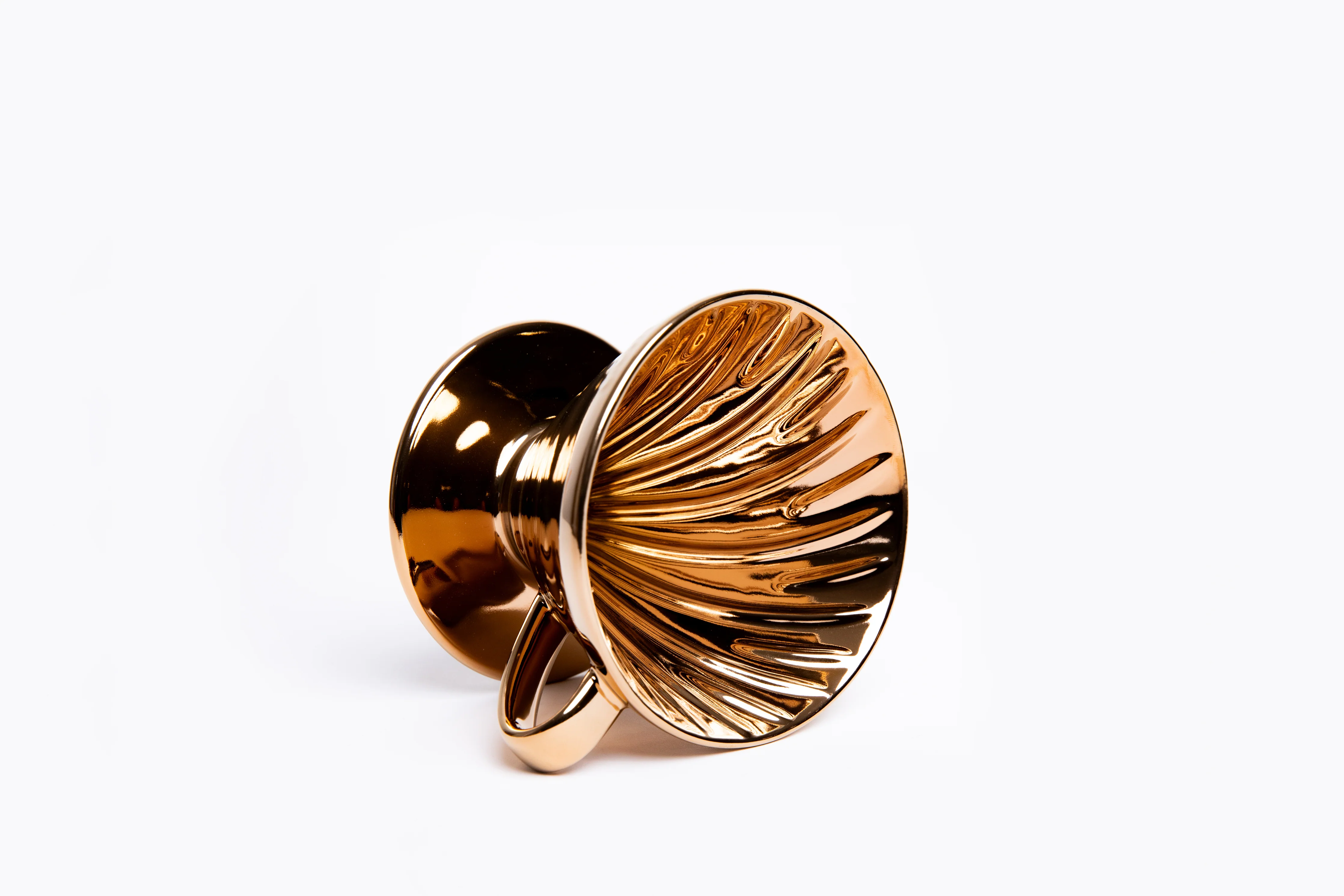 V60 Ceramic Coffee Dripper 02 - Metallic Colors - Image 5