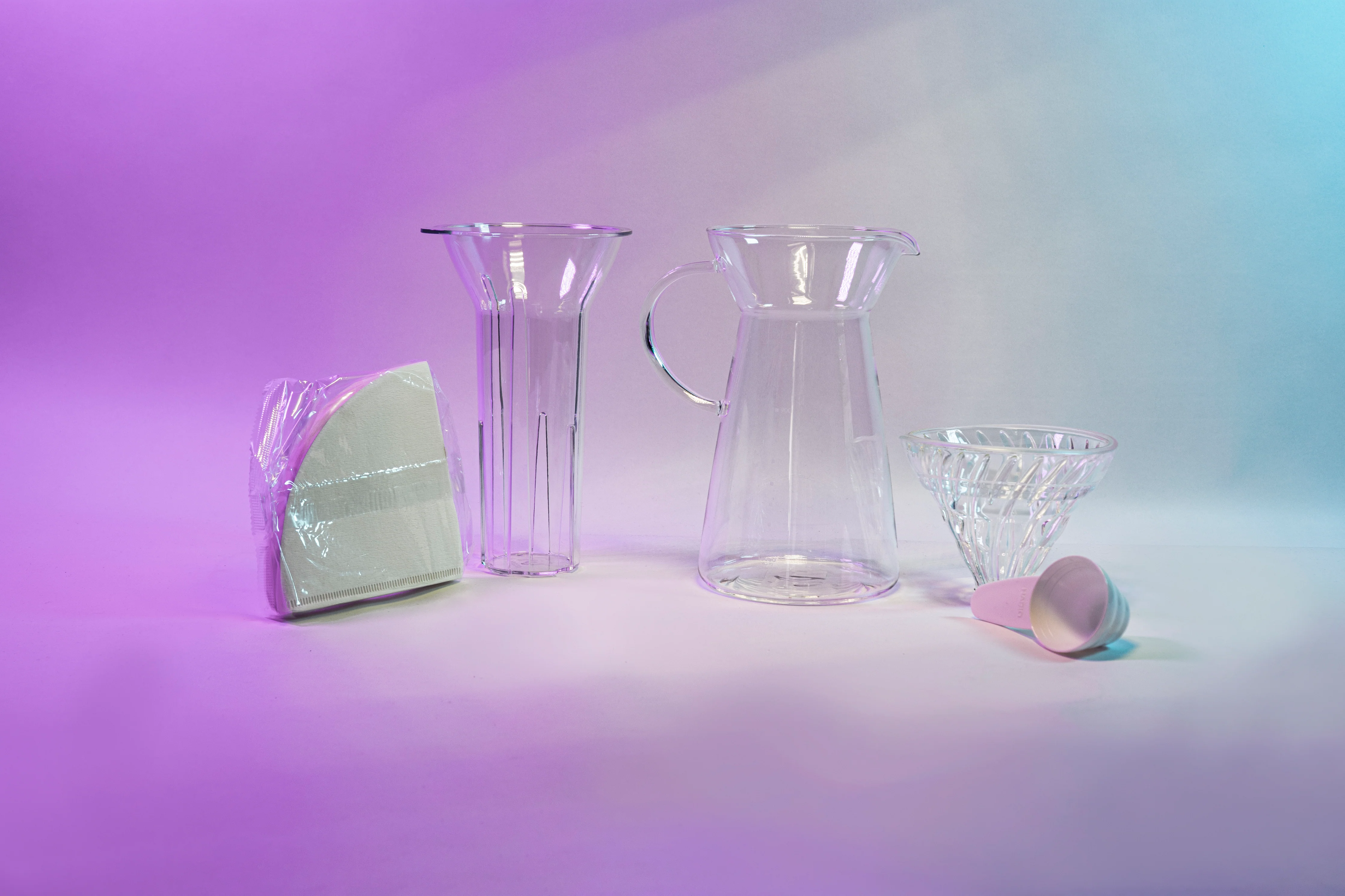 V60 Hot and Iced Glass Coffee Maker - Image 4