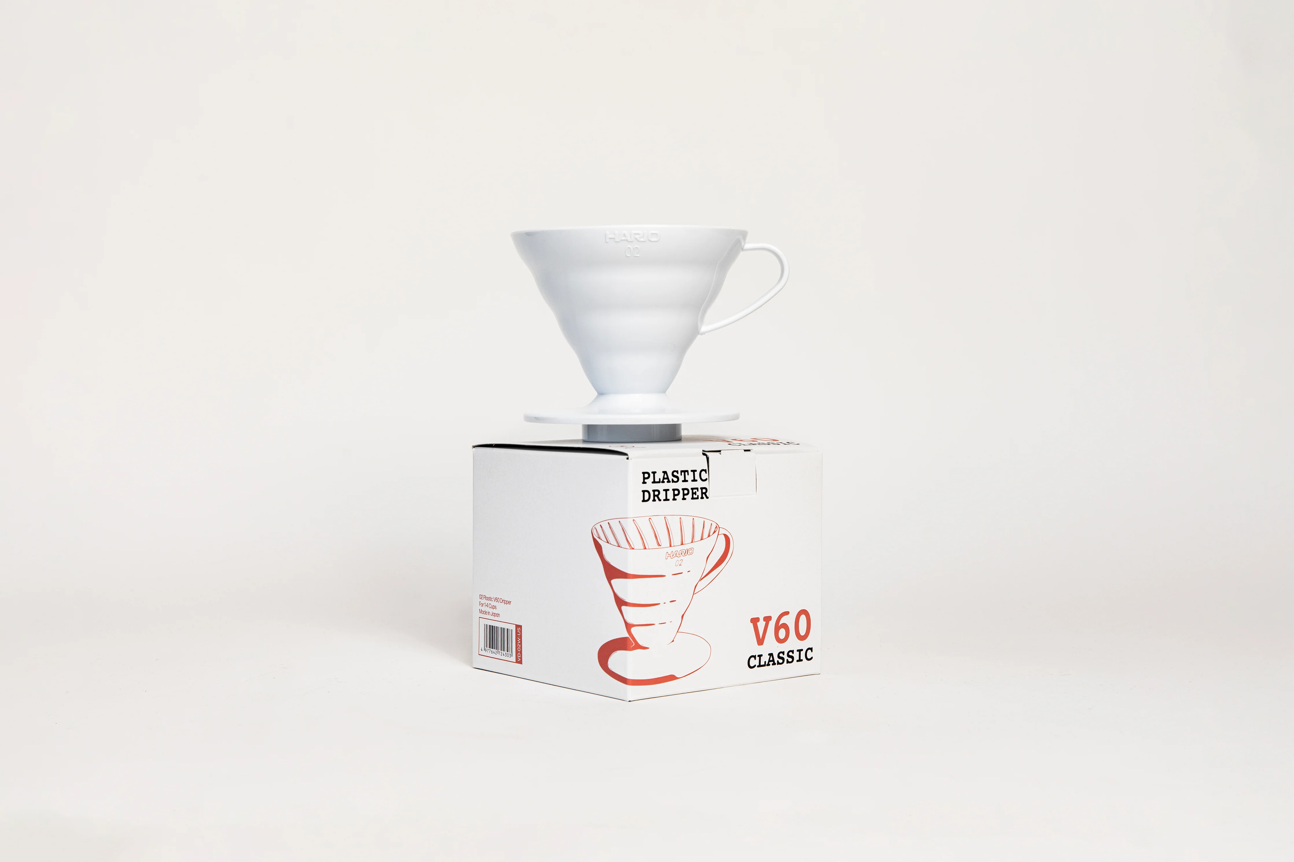 V60 Plastic Coffee Dripper 02 Classic Colors